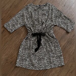 Chattawak leopard dress with adjustable waist